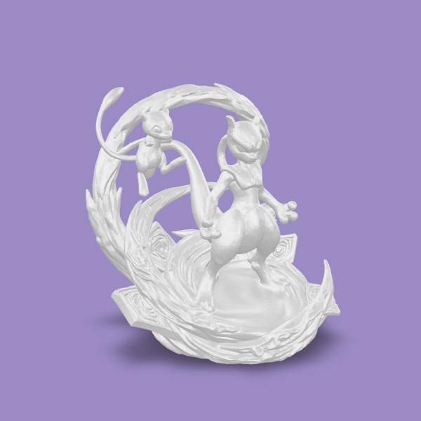 Mew e Mewtwo